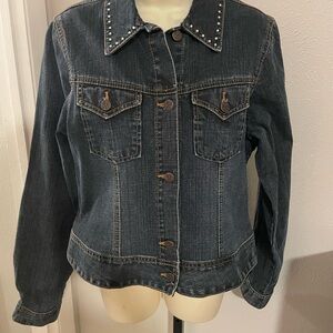 Classic Studded Denim Jacket